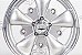 Roda Raw Classics 5 Spoke Prata Diamantada Aro 15 / 5 Furos (5x205) - Imagem 4