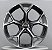 Roda Raw Audi RS5 Grafite/Prata Diamantada Brilhante Aro 18x8 / 5 Furos (5x112) - Imagem 1
