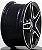 Roda Raw Mercedes C300 Sport Preta Diamantada Aro 20x9 / 5 Furos (5x112) Traseira - Imagem 3
