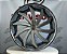 Jogo de Roda Azad Wheels AZ911 Prata Borda Inox Blank - 22x9 e 22x10,5 Offset 15 e  20 - Imagem 1