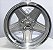 Jogo de Roda Mercedes Style Penta Prata Borda Diamantada 5x112 - 16x8 e 16x9 Offset 11 - Imagem 3