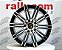Jogo de Roda Porsche Cayenne Preto Diamantado 5x130 - 21x10 Offset 55 - Imagem 1