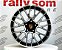 Jogo de Roda Porsche Mod/ Macan P/ Boxster Preto Diamantado 5x130 - 19x8,5 e 19x9,5 Offset 50 e 46 - Imagem 1