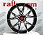 Jogo de Roda Gisa Gloria YA5636 Preto Diamantado 5x112 - 21x9 Offset 40 - Imagem 1