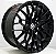 Jogo de Roda Bmw M3 50 Anos Preto Brilhante 5x120 - 20x8,5 Offset 35 - Imagem 5