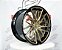 Jogo de Roda Gisa FT090 Forged Bronze Borda Preta 5x130 - 20x8,5 e 20x11,5 Offset 45 e 57 - Imagem 2