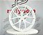 Jogo de Roda Gisa FT66035 Forged Branco 5x130 - 20x8,5 e 20x11 Offset 52 e 48 - Imagem 1