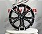 Jogo de Roda Bmw X-3 Preta Diamantada 5x120 - 20x8,5 e 20x9,5 Offset 38 e 45 - Imagem 1