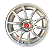 Jogo de Roda Gisa Wheels YA3829 Prata 4x100 - 15x6,5 Offset 40 (Nv) - Imagem 1
