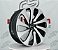 Jogo de Roda Range Rover Grafite Brilhante com Prata 5x120 - 23x9,5 Offset 40 NV - Imagem 2