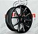 Jogo de Roda Kraze Wheels Preto Diamantada 5x120 - 24x9,5 Offset 30 (Nv) - Imagem 2