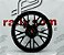 Jogo de Roda Porsche 911/992 Preto Acetinado 5x130 - 20x8,5 e 21x11,5 Offset 50 e 79 (NV) - Imagem 1