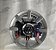 Jogo de Roda Disk Fender Prata Brilhante Calota Cromada 5x112/120 - 18x8 Offset 42 (Nv) - Imagem 3
