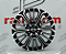 Jogo de Roda Preta Diamantada 6x139 - 20x8,5 Offset 45 (Nv) - Imagem 1