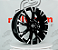 Jogo de Roda 2211B Preta Diamantada 6x139 - 22x8 Offset 30 (Nv) - Imagem 2