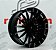 Jogo de Roda Vittoria GFS8 Preto Diamantada Blank - 22x9,5 Offset0 (Nv) - Imagem 2