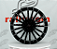Jogo de Roda Vittoria GFS8 Preto Diamantada Blank - 22x9,5 Offset0 (Nv) - Imagem 1