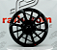 Jogo de Roda Zeeker Preto 5x108 - 21x8,5 Offset 40 (NV) - Imagem 1