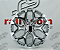 Jogo de Roda RAW Chrome 6x139 - 22x9 Offset 24 (Nv) - Imagem 1