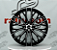 Jogo de Roda RAW Preta  Diamantada 6x139 - 22x9,5 Offset 15 (Nv) - Imagem 1