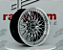 Jogo de Roda BBS  Cromo look borda polida 5x114 - 19x8,5 e 19x9,5 Offset 35 (Nv) - Imagem 2