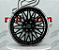 Jogo de Roda VS-Work Grafite Diamantada 6x135 - 22x10 Offset 25 (Nv) - Imagem 1