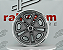 Jogo de Rodas RW Del Ray Grafite Borda Polida aro 22x8,5 / Furação 5x114 / Off-set 0 - Imagem 1