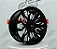 Jogo de Roda  buyang Preto Diamantada Blank - 24x10 Offset 24 (Nv) - Imagem 2