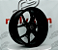 Jogo de Roda Mod: Vossen Preto  5x108 - 22x9,5 Offset 40 (Nv) - Imagem 2