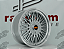 Jogo de Roda BBS  Prata  borda polida 5x112 - 19x8,5 Offset 38 (Nv) - Imagem 2
