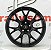 Jogo de Roda M-Flow Preta 5x120 -  20x8,5 e 20x9,5 Offset 35 (Nv) - Imagem 1