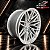 Jogo de Roda Bmw M3 Prata 5x112 - 19x10,5 e 20x11,5 Offset 12 (NV) - Imagem 2