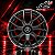 Jogo de Roda Mercedes GLC 63 AMG Preto Fosco Borda Diamantada 5x112 - 21x9,5 e 21x10 Offset 32 e 24 (NV) - Imagem 1