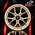 Jogo de Roda Porsche 718 GT4 Champagne 5x130 - 20x8,5 e 20x10 Offset 45 e 40 (Nv) - Imagem 1
