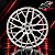 Jogo de Roda Vittoria Lisboa Cromo Look 5x113 - 22x9 Offset 40 (Nv) - Imagem 1