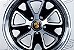 Roda 911 Fuchs II Preta Diamantada Aro 17 / 5 Furos - Imagem 8