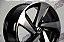 Jogo De Rodas VW Golf 2019 Preto Diamantado 5x112 - 19x8,5 - Imagem 3