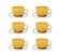 Xícara de Chá com Pires 200ml Siciliano (unidade) - Imagem 2