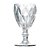 Taça Para Água ou Vinho Diamond Transparente - Imagem 1