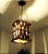 Lustre luminaria de teto de madeira rustico - Imagem 3