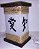 Abajur de corda com ideograma japones rustico - Imagem 3