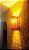 Luminária de parede arandela rustica telinha de bambu - Imagem 3
