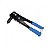 Alicate Rebitador 4 Pontas (2.4, 3.2, 4 e 4.8mm) PVC Aço - Imagem 1
