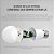 Lâmpada LED Inteligente EKAZA Wi-Fi 9W BRANCO 3W RGB Ritmo - Imagem 3
