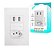 Tomada Interruptor USB de Parede JWCOM Universal 2.1A 5V - Imagem 1