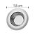 Ralo de Metal para Pia 11cm Inox UnyHome - Imagem 3