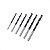 Jogo Brocas Para Madeira Com 13 Brocas Aço Carbono 1.5a6.5mm - Imagem 5