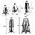 Kit 5 Saca Polia E Rolamento 3 Garras 75 100 150 200 250 Mm - Imagem 7