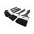 Kit de Pinceis Pintura com 5 peças Parede Madeira Ferro - Imagem 2