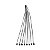 Abraçadeira Nylon 4,8x300mm C/100 Pcs Fios Cabos - Imagem 2